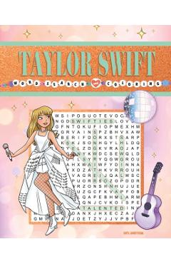 Taylor Swift Word Search and Coloring -