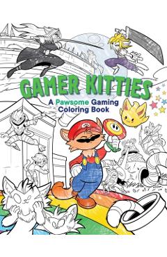 Gamer Kitties Coloring -