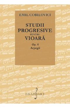Studii progresive pentru vioara. Op.4 Arpegii