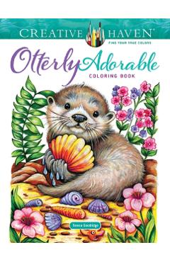 Creative Haven Otterly Adorable Coloring Book