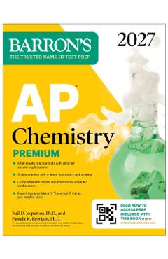 AP Chemistry Premium, 2027: Prep Book with 6 Practice Tests + Comprehensive Review + Online Practice - Neil D. Jespersen