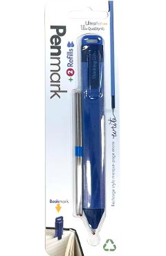 Semn de carte: Tip pix. Albastru