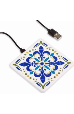 Incarcator wireless: Model ceramica. Zipcharger tile