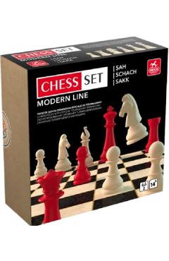 Sah. Modern line. Rosu
