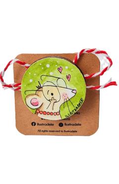 Brosa martisor pictata: Soricica culta