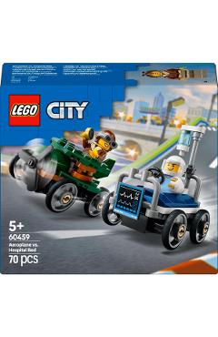 Lego City: Pachet de curse Avion vs. Pat de spital