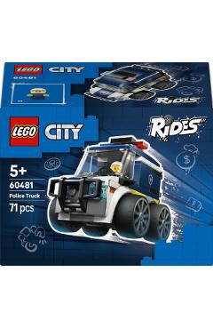 Lego City: Vehicule. Camioneta de politie