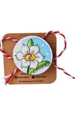 Brosa martisor pictata: Narcisik