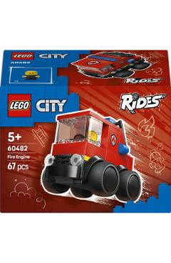 Lego City: Vehicule. Camioneta de pompieri