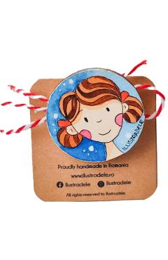 Brosa martisor pictata: Sclipitoarea