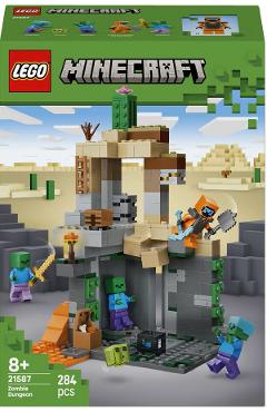 Lego Minecraft: Temnita cu zombi