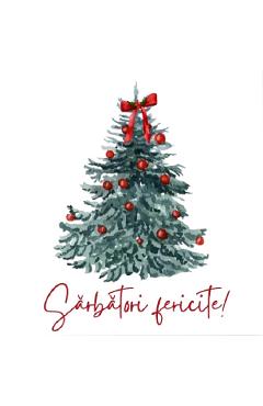 Felicitare cadou pentru sarbatorile de iarna: Happy Holidays