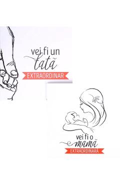 Set felicitari de cuplu pentru viitorii parinti