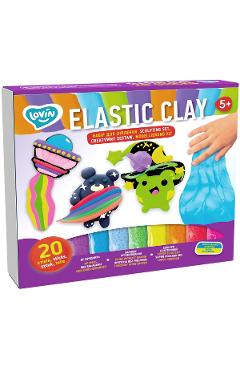 Set 20 sticks plastilina elastica
