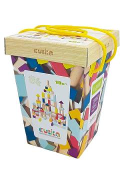 Kit 100 piese constructie din lemn