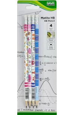 Set 4 creione grafice cu radiera. Model 3