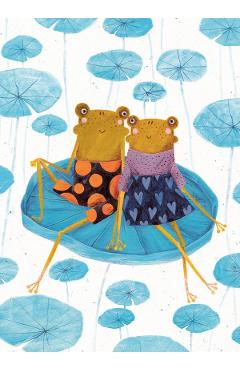 Carte postala: Broscute