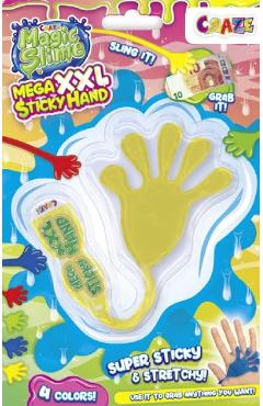 Mana lipicioasa. Slime galben