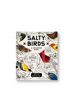 Salty Birds Coloring Book - Brass Brass Monkey