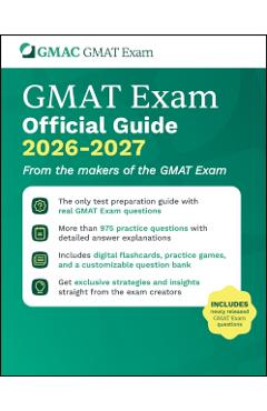 GMAT Official Guide 2026 - 2027: Book + Online Question Bank -