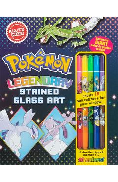 Pokémon Legendary Stained Glass -