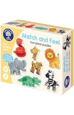 Puzzle 2 piese: Potriveste si atinge