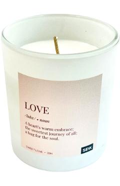 Lumanare Happy Candle: Love