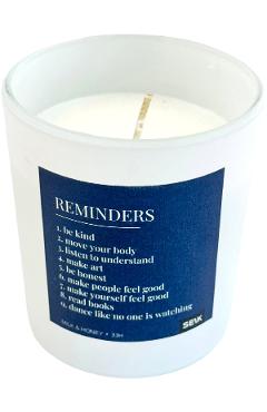 Lumanare Happy Candle: Reminders