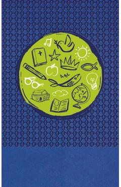 Nirv, Tiny Theologians Bible, Leathersoft Over Board, Blue, Comfort Print: A Beginner's Guide to the Bible - For Kids - Amy Gannett