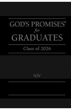 God's Promises for Graduates: Class of 2026 - Black NIV: New International Version - Jack Countryman