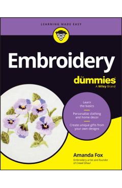 Embroidery for Dummies - Amanda Fox - Imagine 1