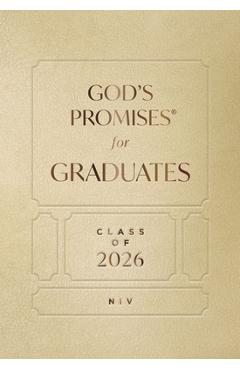 God's Promises for Graduates: Class of 2026 - Gold NIV: New International Version - Jack Countryman