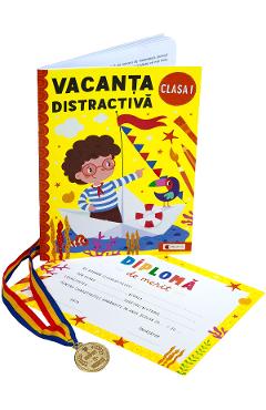 Pachet: Vacanta distractiva + Diploma + Medalie - Clasa 1 - Aurelia Seulean, Marioara Minculescu, Elena Oltean