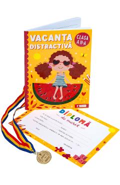Pachet: Vacanta distractiva + Diploma + Medalie - Clasa 2 - Aurelia Seulean, Marioara Minculescu, Elena Oltean