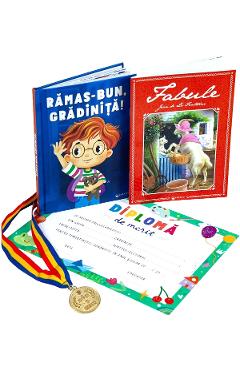 Pachet: Ramas-bun, gradinita! Fabule + Diploma + Medalie - KREATIV Pachet: Ramas-bun, gradinita! Fabule + Diploma + Medalie - KREATIV