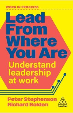 Lead From Where You Are - Dr Peter|bolden Stephenson