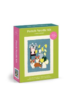 Corgi Friends Punch Needle Kit -