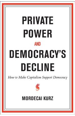 Private Power and Democracy's Decline: How to Make Capitalism Support Democracy - Mordecai Kurz