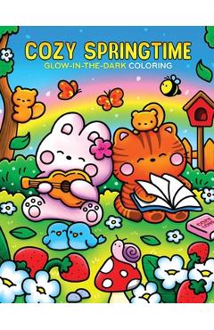 Cozy Springtime Glow-In-The-Dark Coloring -