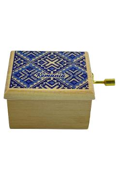 Cutiuta muzicala lemn. Hora unirii