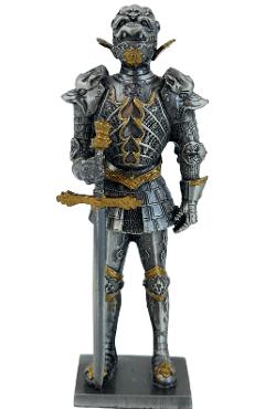 Soldatel de colectie din plumb: Pedestru cu sabie. Model 2