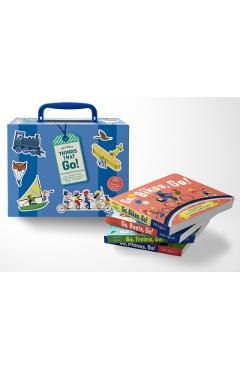 My First Things That Go: A Four-Board-Book Box Set of Boats, Planes, Bikes, and Trains for Toddlers 1-3 - Addie Boswell