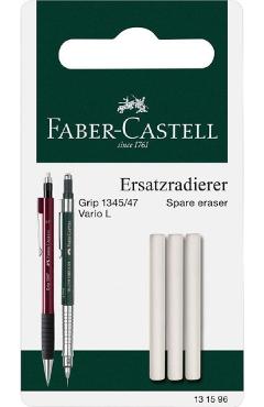 Set de rezerva radiera creion mecanic. 3 buc