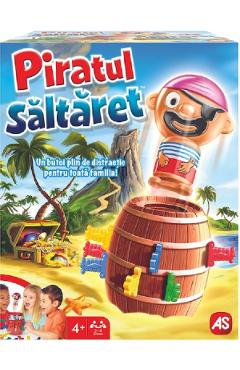 Joc de societate: Piratul saltaret. Pop Up Pirate