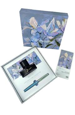 Set Azure: Stilou turcoaz + calimara