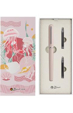 Set Stilou Marine Meduza roz + 2 cartuse