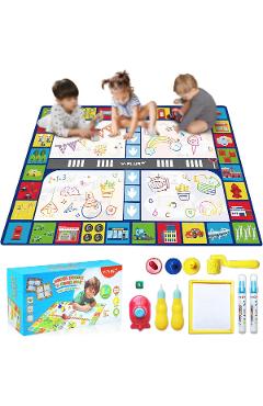 Joc: Car town. Water Doodle and Games Mat