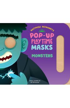 Pop-Up Playtime Masks: Monsters - - Imagine 1