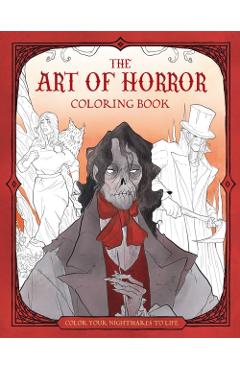 Art of Horror Coloring Book - Abigail Larson