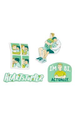 Heartstopper: Boy Meets Boy Stickers - Sticker Set of 4 -